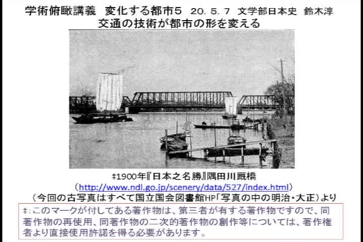 交通の技術が都市の形を変える