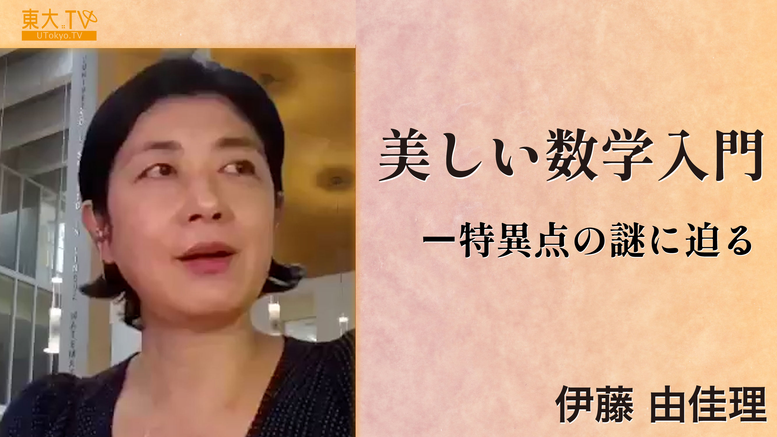 美しい数学入門―特異点の謎に迫る